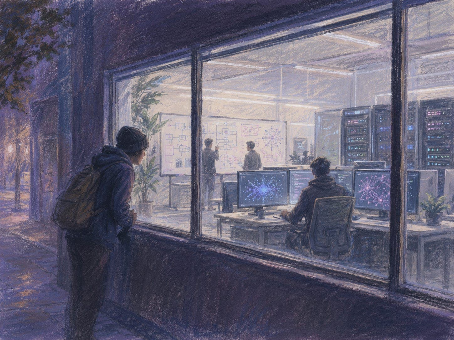 How useful is the information you get from working inside an AI company?